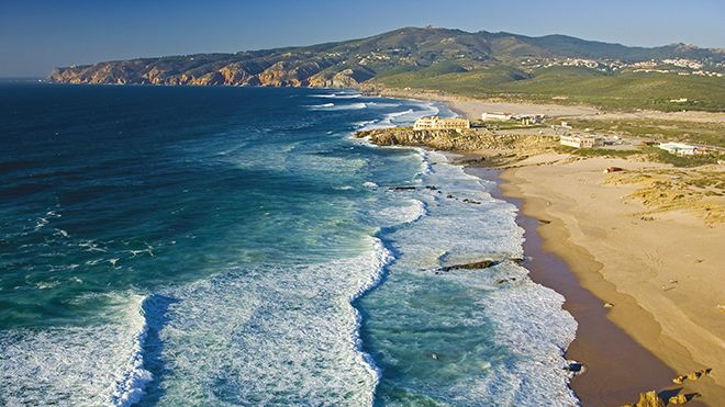 Praia do Guincho Cascais: Playas para hacer surf en Portugal