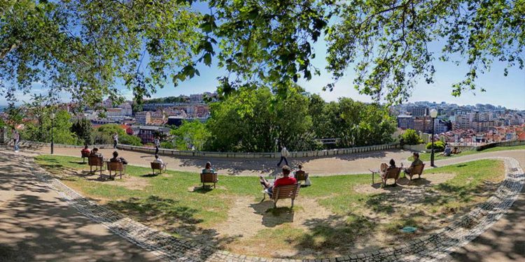 Miradores de Lisboa: Jardín de Torel