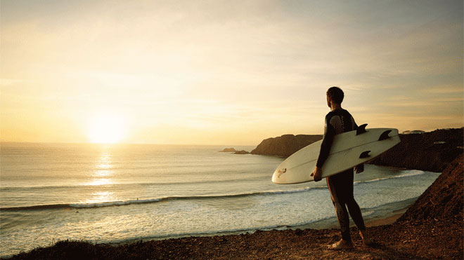 Playas para hacer surf en Portugal