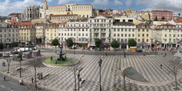 Plaza del Rossio Lisboa