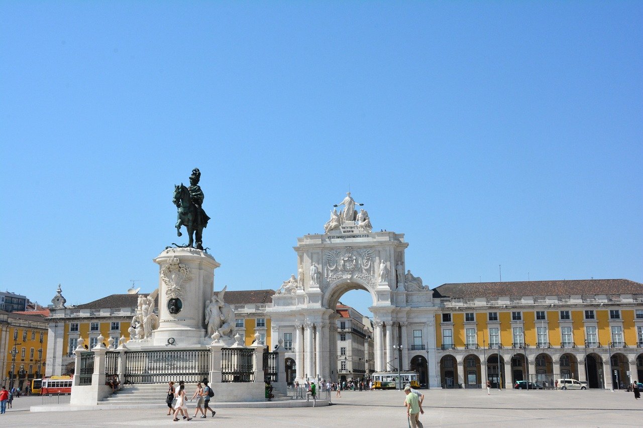 Plaza del Comercio Lisboa fotos