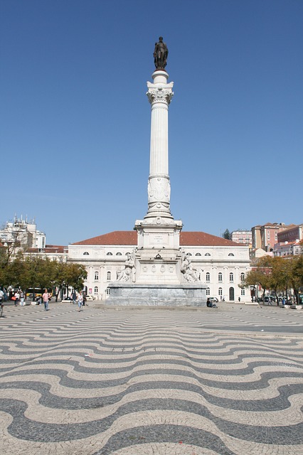 Estatua de Don Pedro IV plaza del Rossio