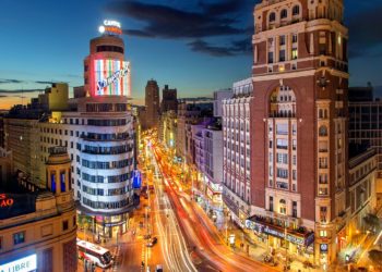 gran via madrid mapa