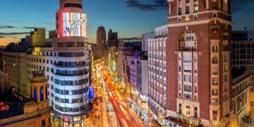 gran via madrid mapa