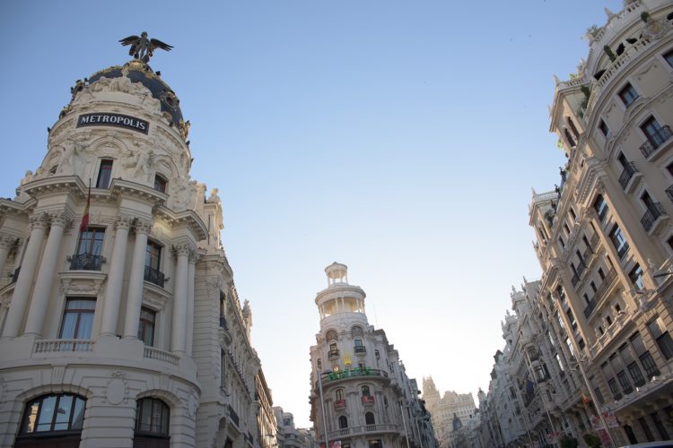 La Gran Via Madrid fotos