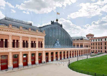 Estacion Atocha Espana tren
